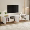 Merax TV-kast, TV-meubel met 4 deuren, modern design met Productafbeelding-voorbeeld 7