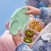 b.box Snackbox Spearmint, auslaufsicher, 2 Fächer, flexible Produktbild-Vorschau 2