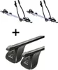 2x portabici SAGITTAR + portapacchi VDP in acciaio Anteprima dell’immagine prodotto 1
