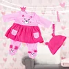 BAYER Bayer Doll Kleidung 38 cm Pink 83887aa Produktbild-Vorschau 3