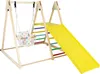 COSTWAY 4 in 1 Indoor Klettergerüst, Spielplatz mit Produktbild-Vorschau 1