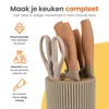 Goliving 6-teiliges Messerset - Messerblock mit Brotmesser, Produktbild-Vorschau 2