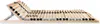 A wooden bed frame with adjustable slats, shown from the side against a white background. Náhľad obrázku produktu