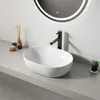 Lavabo da appoggio in Vetroceramica, bianco, ovale, grande, Anteprima dell’immagine prodotto 8