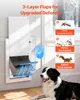 SucceBuy psí dvířka (velká) se 3 magnetickými klapkami a Náhled obrázku produktu 3