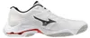 Mizuno Wave Lightning Elite - biela/čierna/žiarivo červená, Náhľad obrázku produktu 3