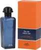 A bottle of Hermes Eau de Citron Noir Eau de Cologne and its orange box are displayed side-by-side against a white background. Anteprima dell’immagine prodotto