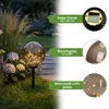 Sada 4 solárních zahradních světel LUMILED, LED koule, Náhled obrázku produktu 5
