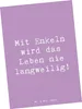 Mr. & Mrs. Panda Grußkarte Spruch Enkelkinder Abenteuer - Produktbild-Vorschau 1