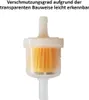 4 x Benzinfilter Kraftstofffilter universal Sprit Filter Produktbild-Vorschau 4
