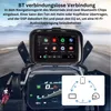 5 Zoll wasserdichtes CarPlay Navi für Motorrad mit Dual Produktbild-Vorschau 6