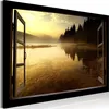 Modernes Wandbild Fensterblick 90x60 - 1 Teile Bilder Produktbild-Vorschau 1