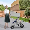 Kinderdreirad Baby-Dreirad Drehbarer Sitz Fahrrad Baby Produktbild-Vorschau 3