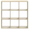 vidaXL Bücherregal Sonoma-Eiche 102x32x102 cm Holzwerkstoff Produktbild-Vorschau 4