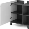 Waschbeckenunterschrank Vicco Karen Anthrazit/Weiß 60 x 65 Produktbild-Vorschau 5