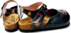 Damenschuhe Calceo Klassische Sandalen mit Blumen CAL1610 Produktbild-Vorschau 3