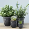 Plastard Übertopf 3er Set Ø 21 cm Anthrazit - Blumentopf Produktbild-Vorschau 6