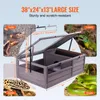 VEVOR Schildkrötenhabitat, Schildkrötenhaus aus Holz Produktbild-Vorschau 12