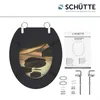 SCHÜTTE MDF WC Sitz Holzkern SEA STONE, Toilettendeckel Produktbild-Vorschau 6