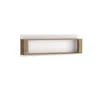 Scaffale sospeso DORITH - rovere ribbeck / bianco Anteprima dell’immagine prodotto 1