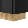 Merax Buffet moderne avec 4 portes imitation bois, design Voir les images du produit 11
