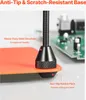 A close-up view of the base of a helping hand soldering tool, highlighting its features. Podgląd zdjęcia produktu