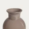 HOMLA Wazon VETRE beżowy szklany 18x30 cm Podgląd zdjęcia produktu 4