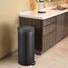V-Part - Treteimer 30 Liter - Steel   - Schwarz Voir les images du produit 5