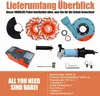 Set smerigliatrice angolare per calcestruzzo + 2 mole a Anteprima dell’immagine prodotto 6