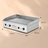 Barbecue électrique - Klarstein grillmeile 4400 - 2x2200w Voir les images du produit 8