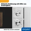 Exquisit Einbau-Mikrowelle EMW10-020 inox | max. 800 W | Produktbild-Vorschau 8