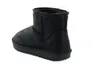 A single black boot on a white background. Produktbild-Vorschau
