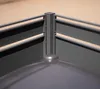 Kovový kryt odpadkového koše Westmann Planum 2x240 L vzhled Náhled obrázku produktu 10