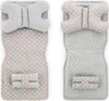 Mata do wózka dwustronna 4w1 Grey/White Star Podgląd zdjęcia produktu 1