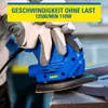 Kinzo Schleifer 230V Handfläche Blau Polieren Produktbild-Vorschau 4