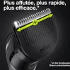 Braun BeardTrimmer 5 BT5341, Waschbar, Akku, Schwarz, Blau Produktbild-Vorschau 4