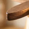 4 Stück Topfuntersetzer Holz Baum Design Faltbare Produktbild-Vorschau 4
