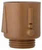 Guxim Blumentopf, Braun, Steingut Produktbild-Vorschau 6