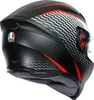 Kask AGV K-5 S, czarny mat/biały, 2XL (63/64) Podgląd zdjęcia produktu 6