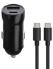 Maxlife MXCC-04 PD QC, nabíječka do auta, 1x USB-C, 1x USB, Náhled obrázku produktu 1