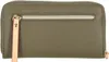 A close-up, front-facing view of a green wallet. Anteprima dell’immagine prodotto