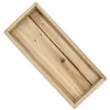 Holz Kerzentablett natur mit Rand 2er Set - 38 x 16 cm Produktbild-Vorschau 4