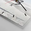 Wanduhr - Quadrat - Glasuhr - Pferd Tier Natur - 40x40cm - Produktbild-Vorschau 5