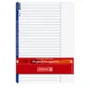 A product shot of A4 lined paper refills with a margin. Produktbild-Vorschau