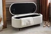 riess-ambiente Scandinavische Polsterbank VOGUE 110cm weiß Produktbild-Vorschau 5