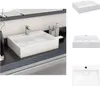 vidaXL Waschbecken 50 x 38 x 13 cm Mineralguss/Marmorguss Produktbild-Vorschau 1