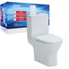 sanicomfort Stand-WC Kombination Paros spülrandlos, inkl. Produktbild-Vorschau 1