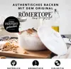 Römertopf Brotbacktopf rund, weiß MEDI Produktbild-Vorschau 2