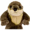 A close-up studio shot of a plush otter toy against a white background. Produktbild-Vorschau