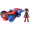 A toy Spiderman figure and his vehicle are displayed against a white background. Anteprima dell’immagine prodotto